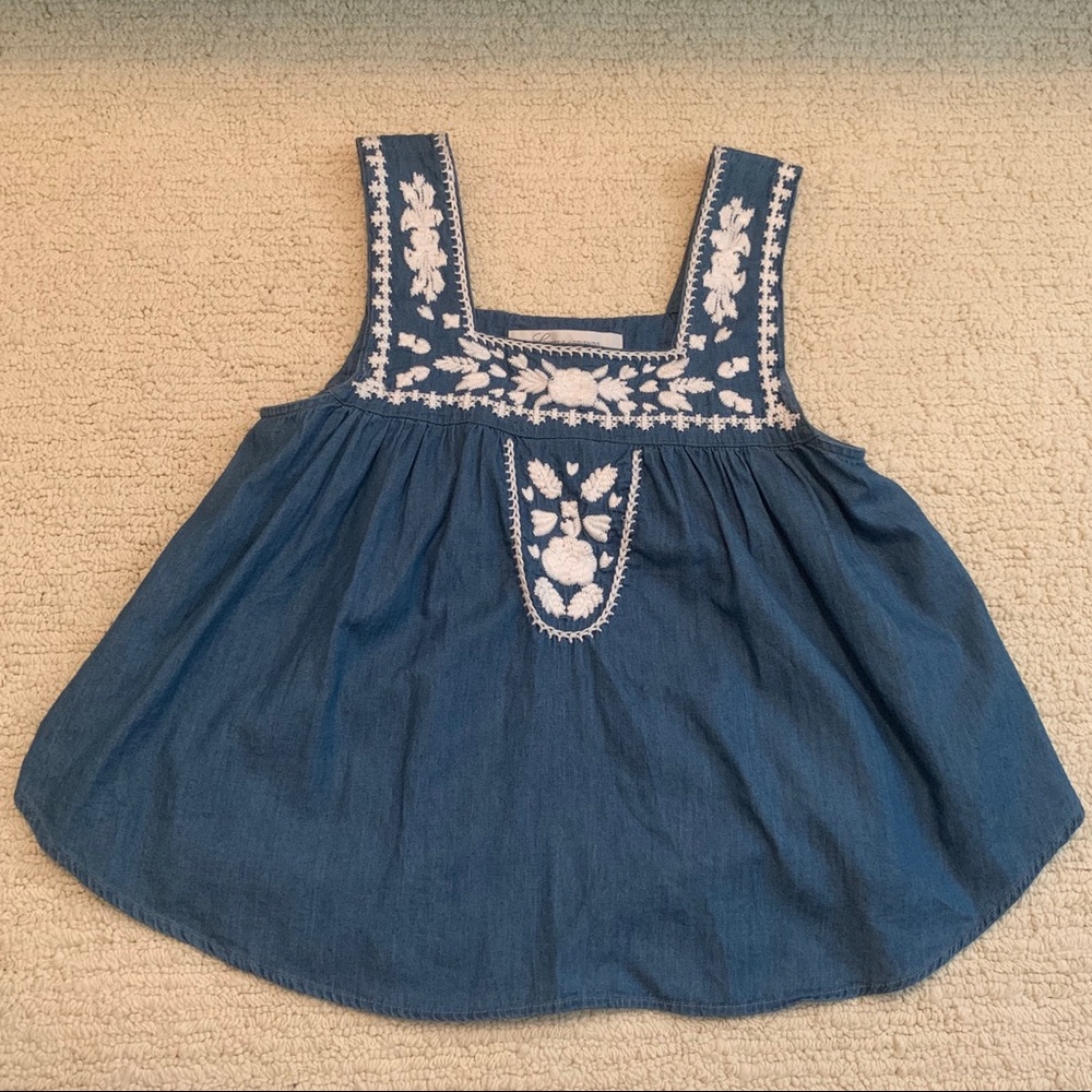 Lovers and Friends Denim Tank size s